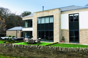 Contemporary stone self build