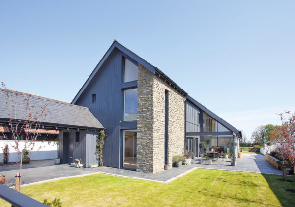 Modern self-build house