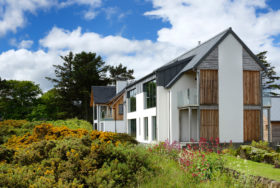 timber frame contemporary home