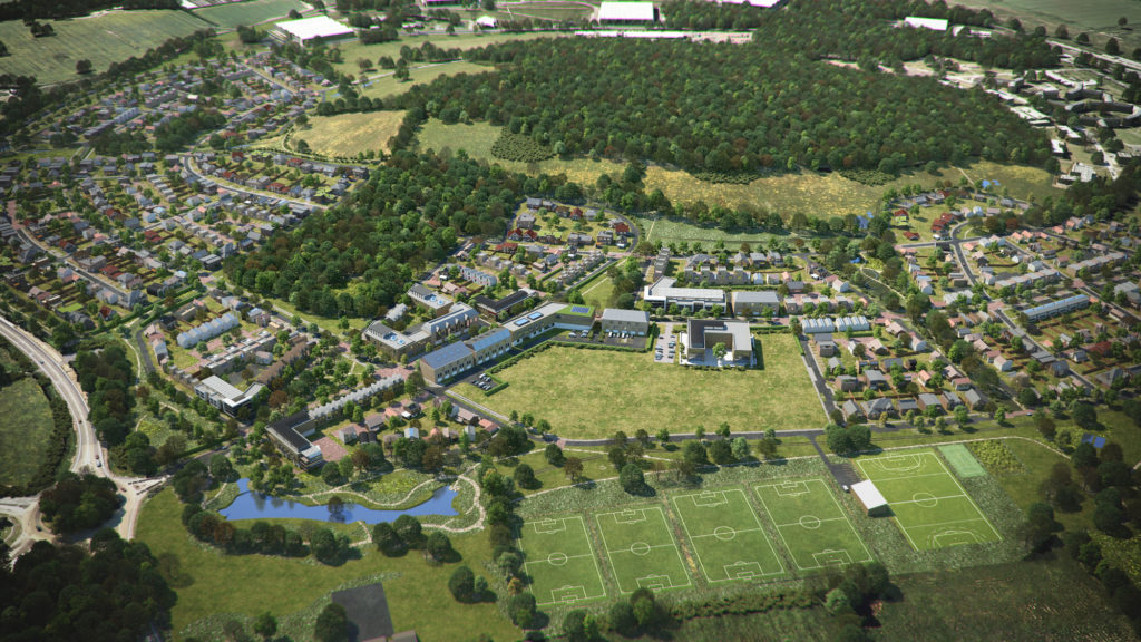 Graven Hill's new pocket plots with outline planning permission