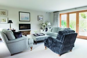 light green living room