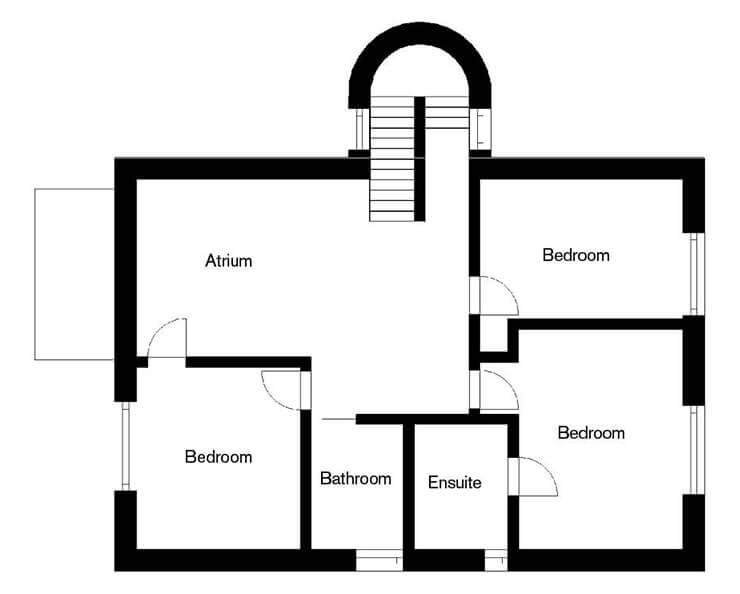 contemporary oak frame home first floor plans