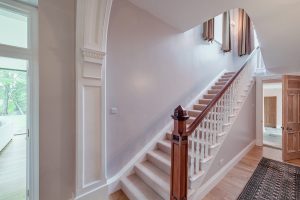 mauve staircase