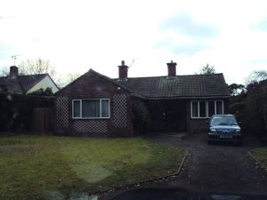 bungalow before