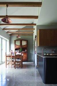 open plan dining area