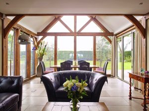 large open plan dining area