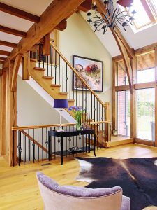 oak staircase