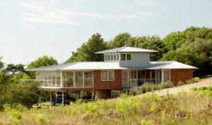 Velfac self-build on a slope