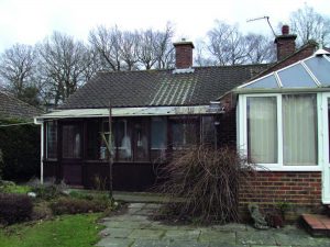 bungalow before