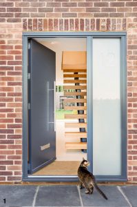 Contemporary addition to a farm worker's cottage