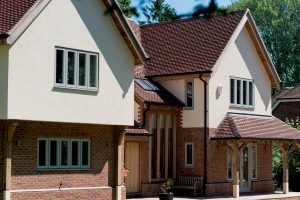 Traditional Self-Build featuring PVCu windows