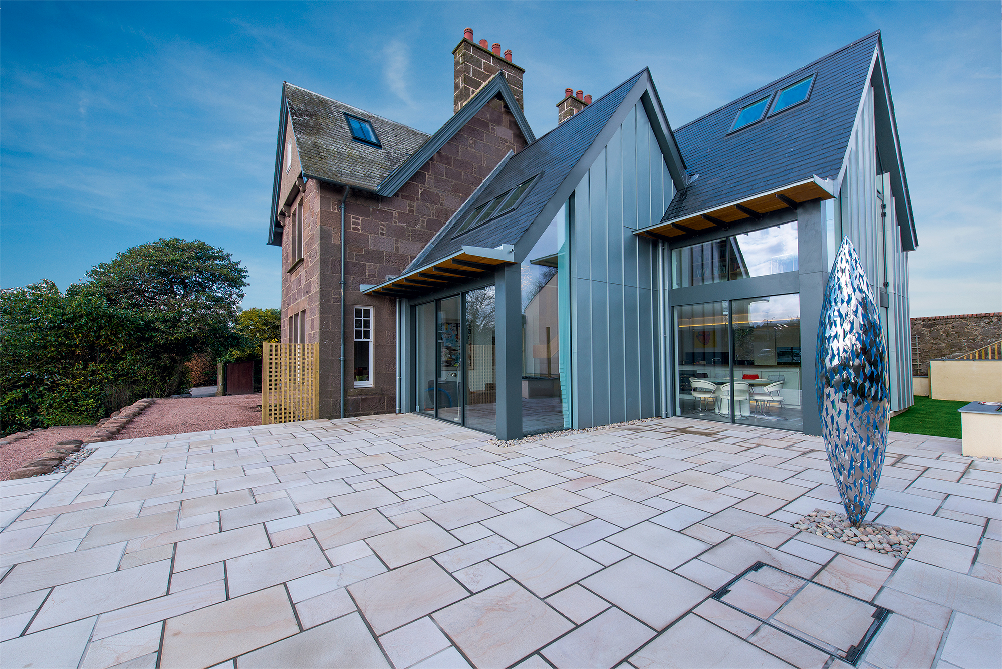 Traditional Home with a Zinc-Clad Extension - Build It