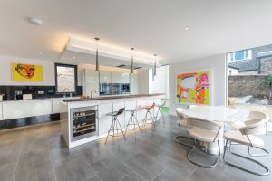 Traditional Home with a Zinc-Clad Extension