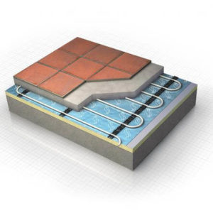 Nu-Heat dry underfloor heating panels