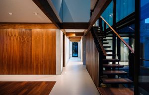 Stunning timber staircase