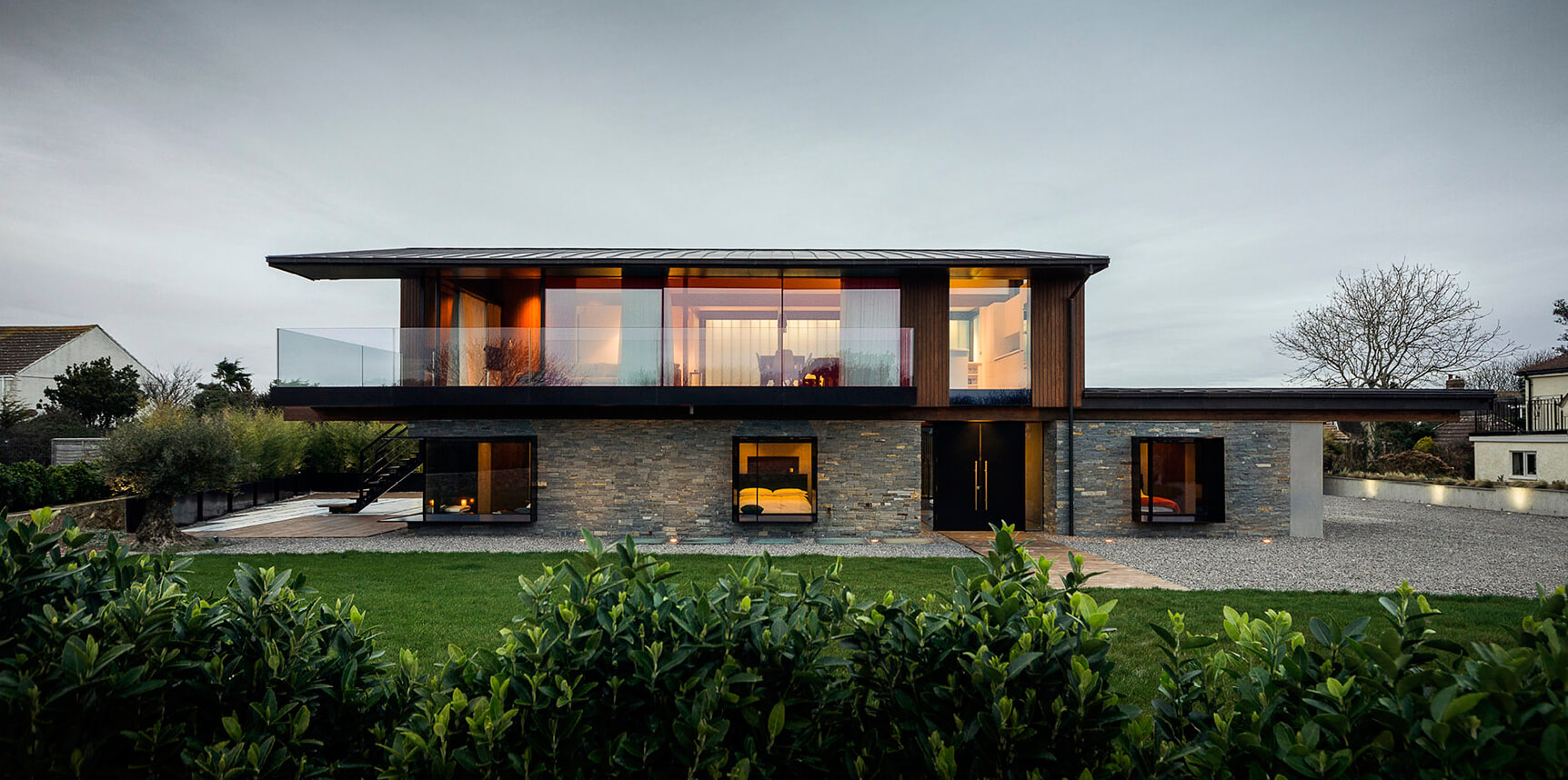 Dramatic coastal self-build by Hyde + Hyde Architects