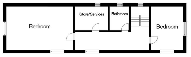 modern eco home ground floor plans