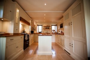 Kitchen in barn conversion