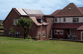 renovation with solar panels