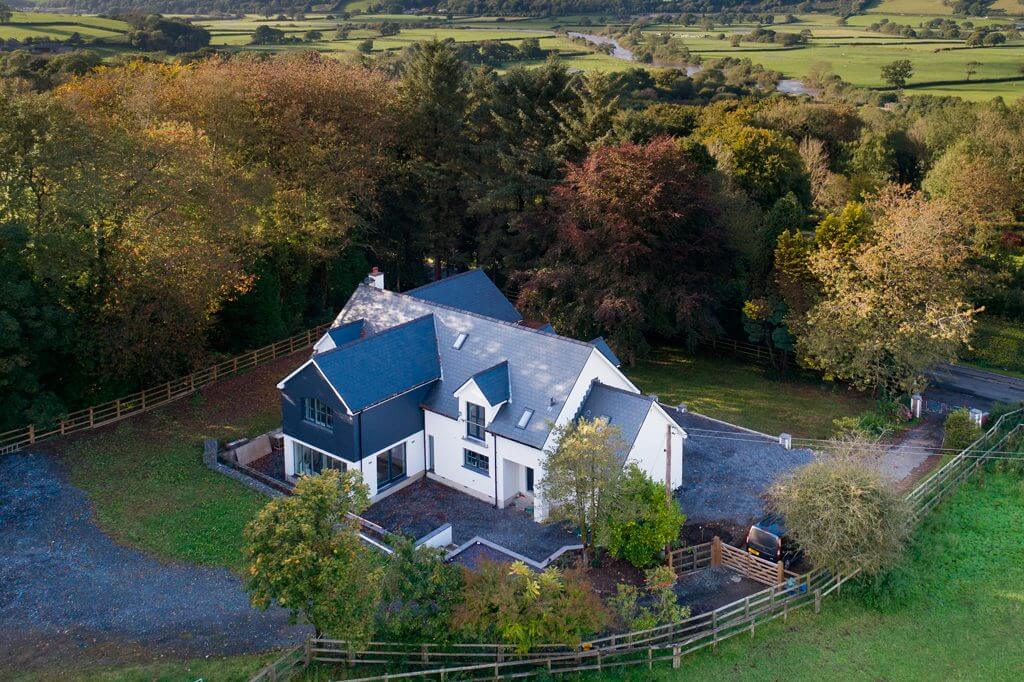 Maesgwyn self-build by Fleming Homes