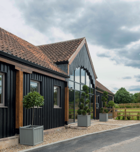 This former cart shed barn has been converted into a stylish 163m2 house. Photo: Jeremy Phillips