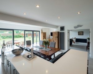 Fernandez's modern kitchen diner