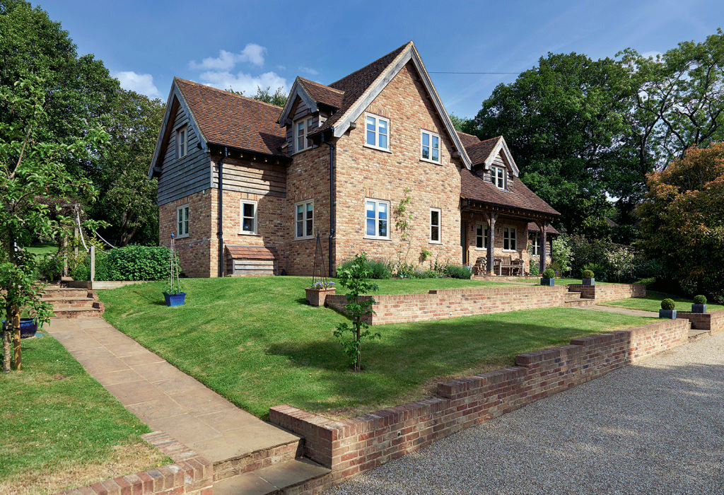 Traditional brick and block self-build