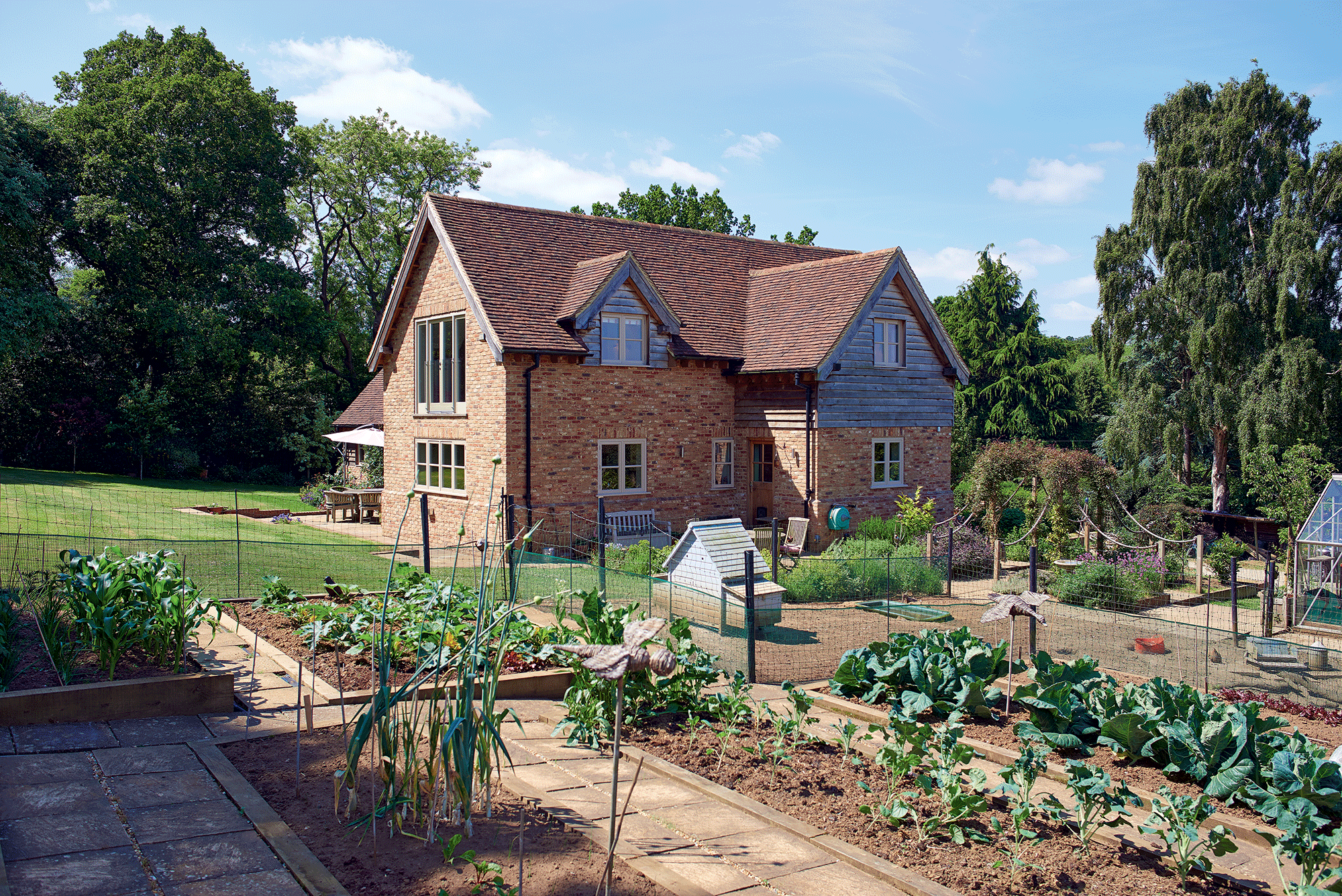 Traditional brick and block self-build