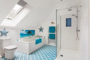 Bathroom in loft