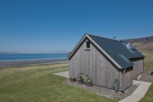 Timber frame self-build on the Isle of Eigg