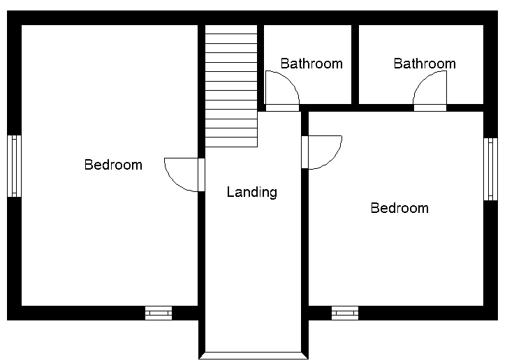 Rome House First Floor Plan