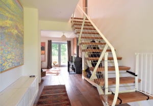Rome Chalet Renovation and Extension stairs