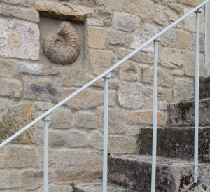 Barn conversion external stairs