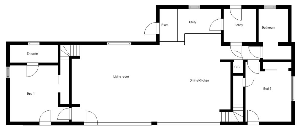 Ground floor house plans