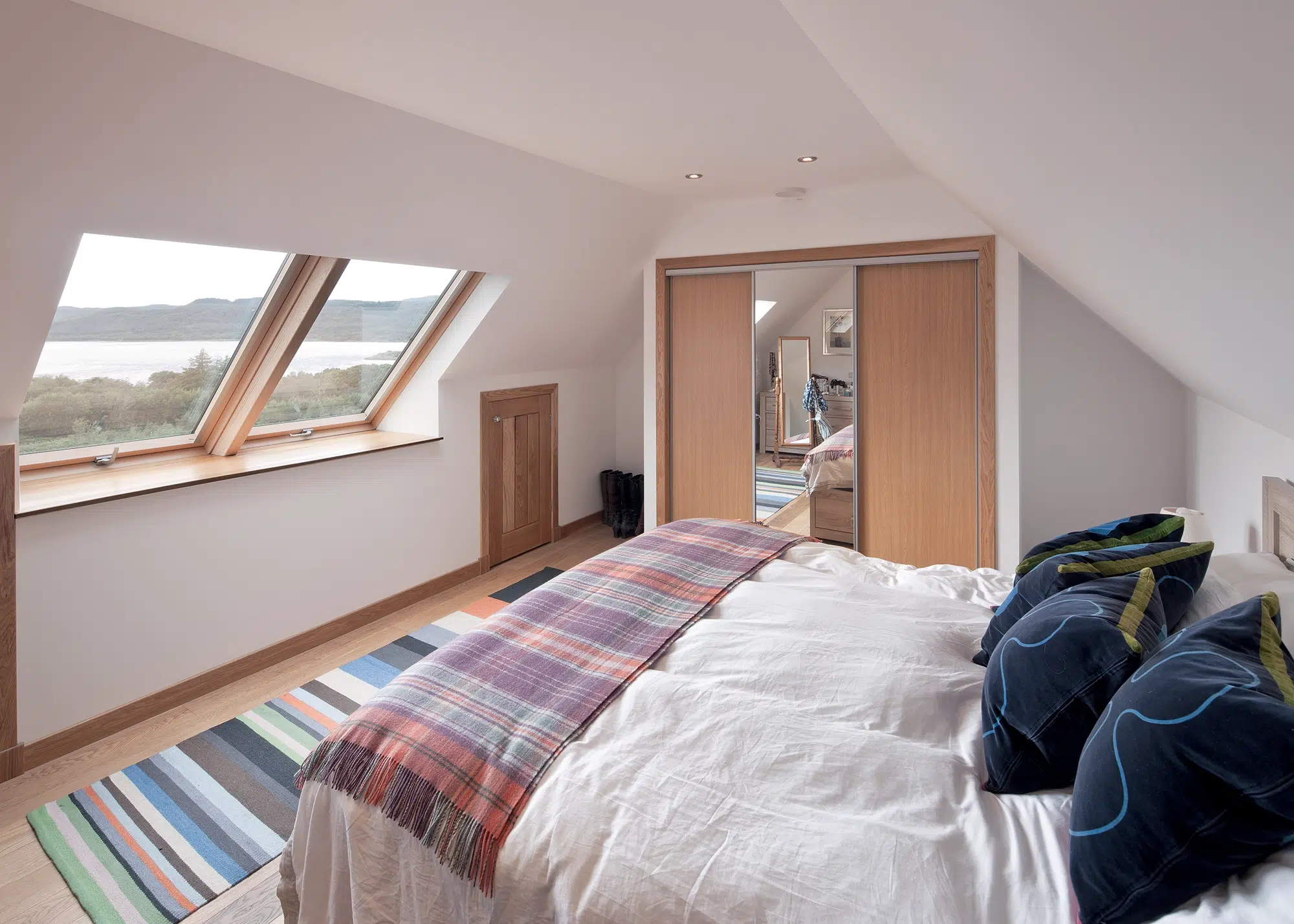 Modern Longhouse-Style Self Build Overlooking the Scottish Coast