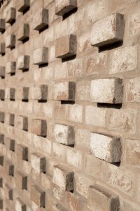 Brick pattern detail