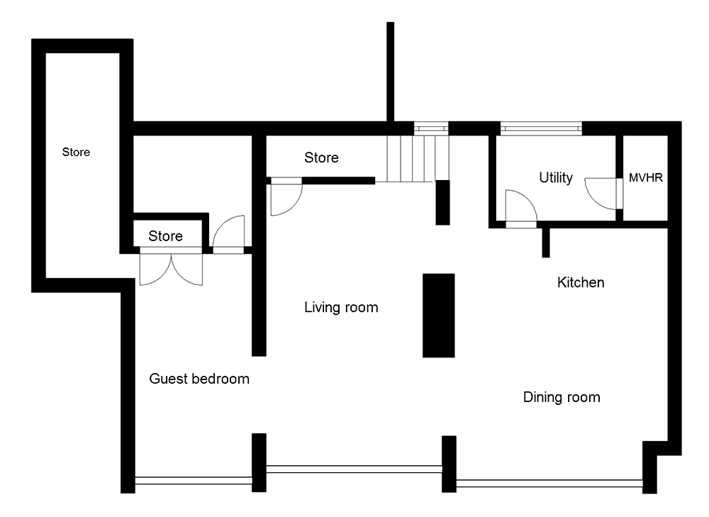 First floor house plan