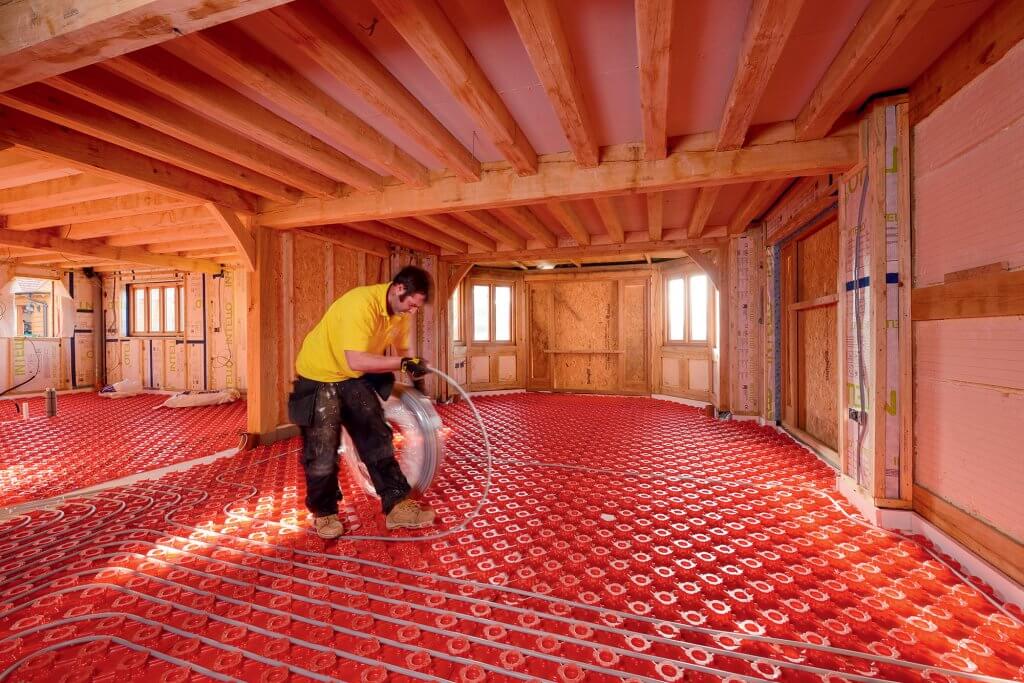 Polypipe underfloor heating