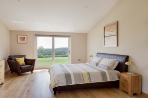 Contemporary bedroom scheme