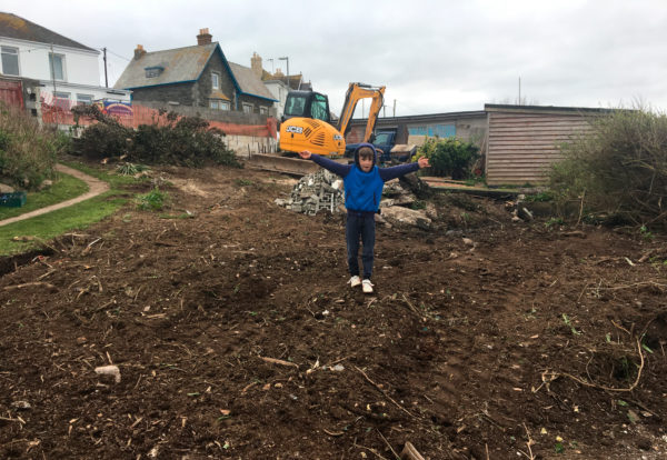 Philippa Mina self-build groundworks