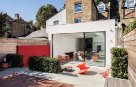 Victorian semi-detached with contemporary rear extension