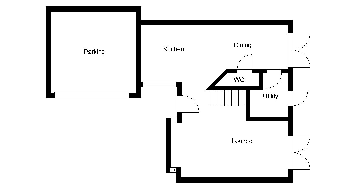 Ground floor house plan