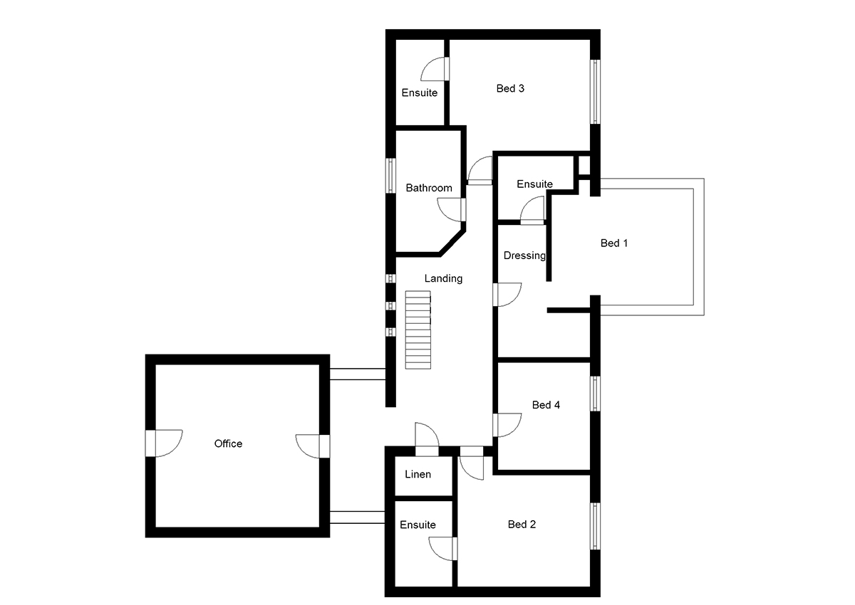 First floor house plan