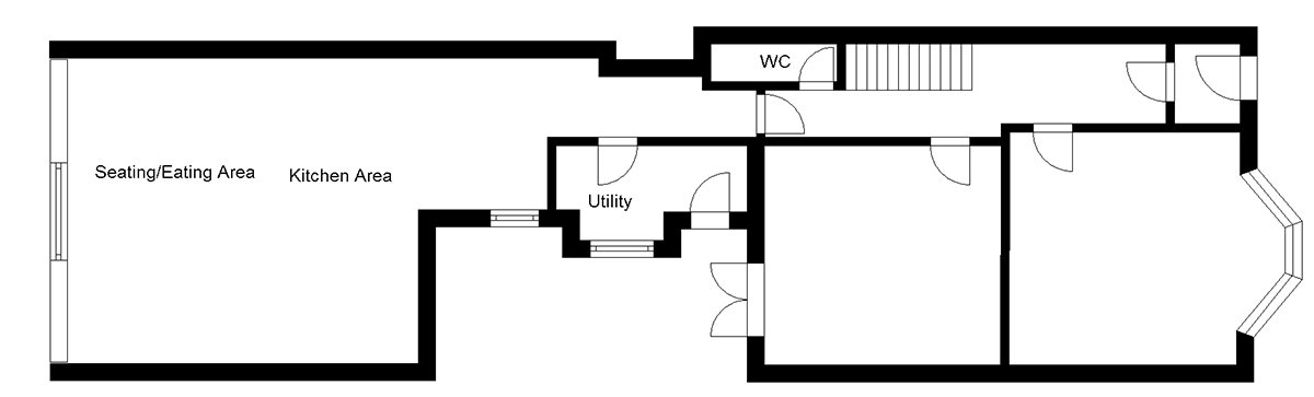 Ground floor house plan