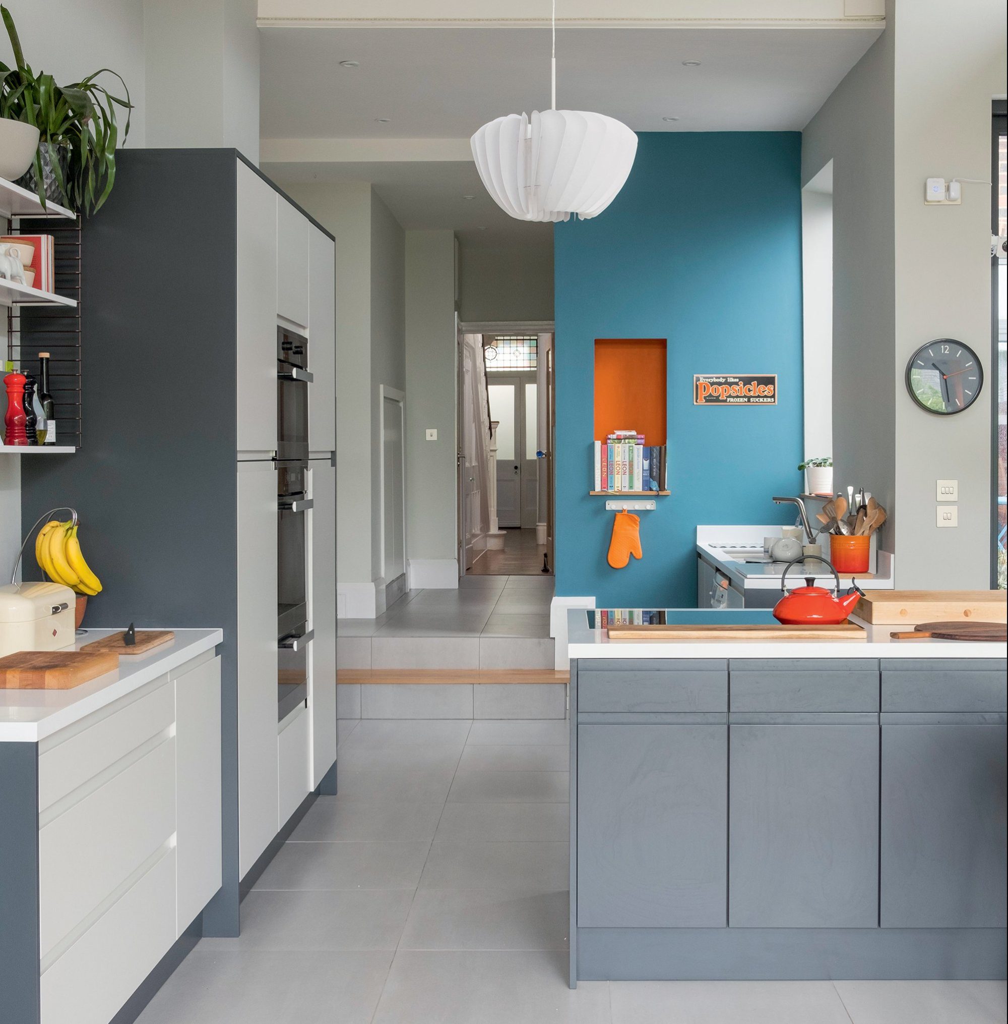 Open-plan kitchen extension to a Victorian home