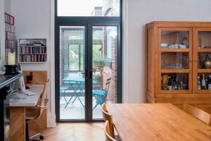 Open-plan kitchen extension to a Victorian home