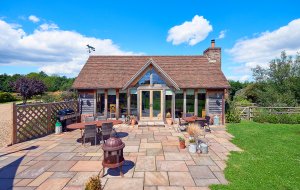 Oakwrights oak frame home