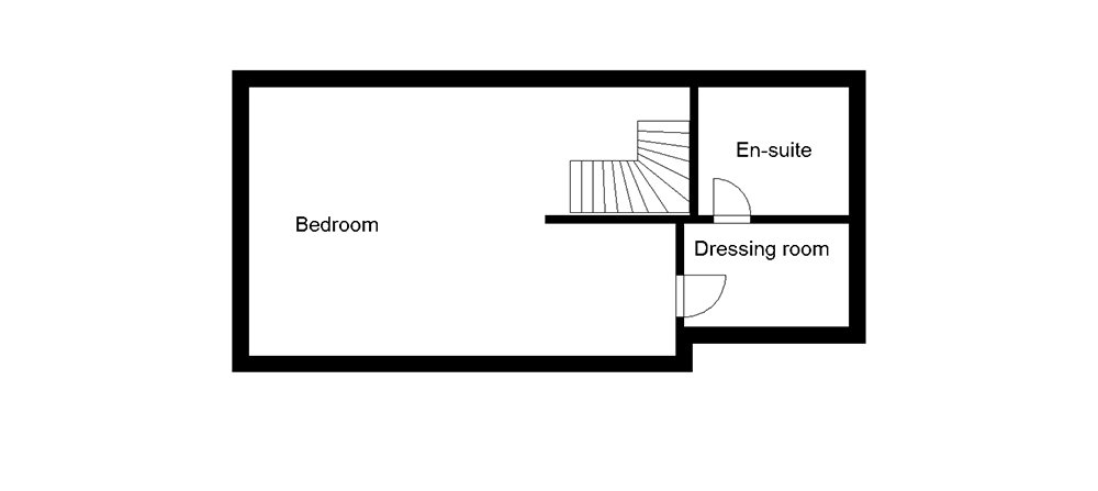 Loft house plan
