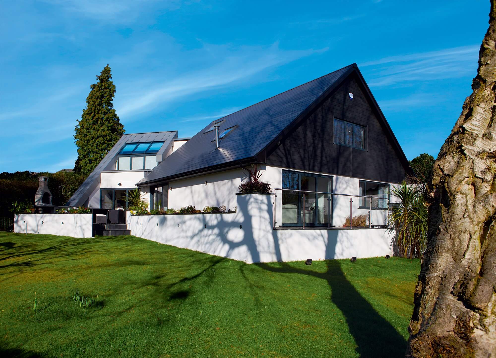 Bungalow renovation with zinc roof