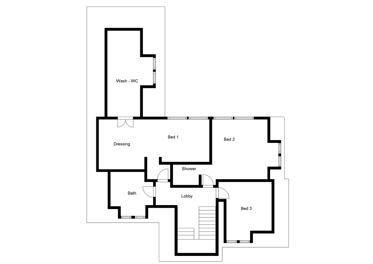 First floor house plan